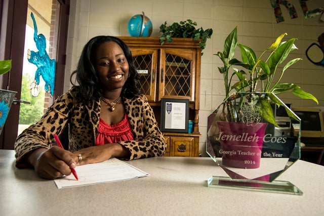 Alumna Named Georgia’s 2014 Teacher of the Year