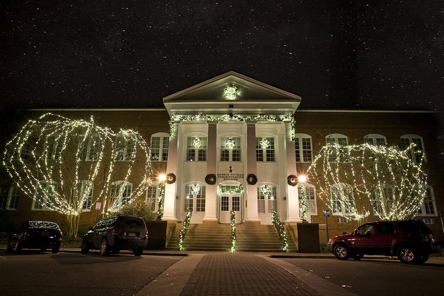 Georgia Southern University Readies for Annual Holiday Lighting