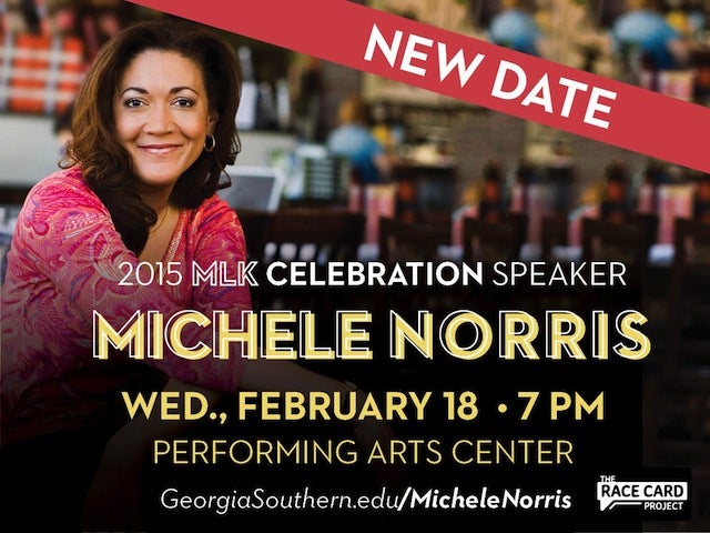 MLK Celebration Speaker Moved to Feb. 18