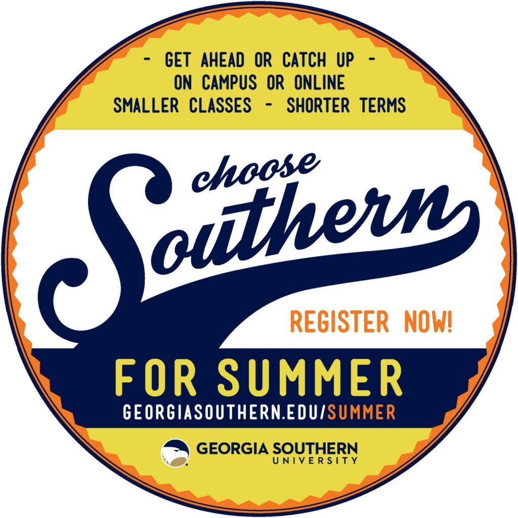 Georgia Southern offers summer school courses and on-campus job opportunities for students