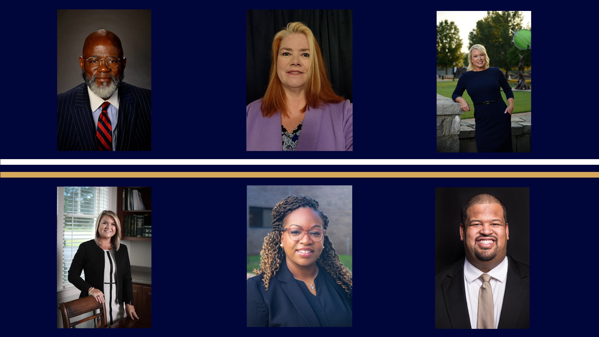 Six new members recently joined Georgia Southern University's Alumni Association Board of Directors.