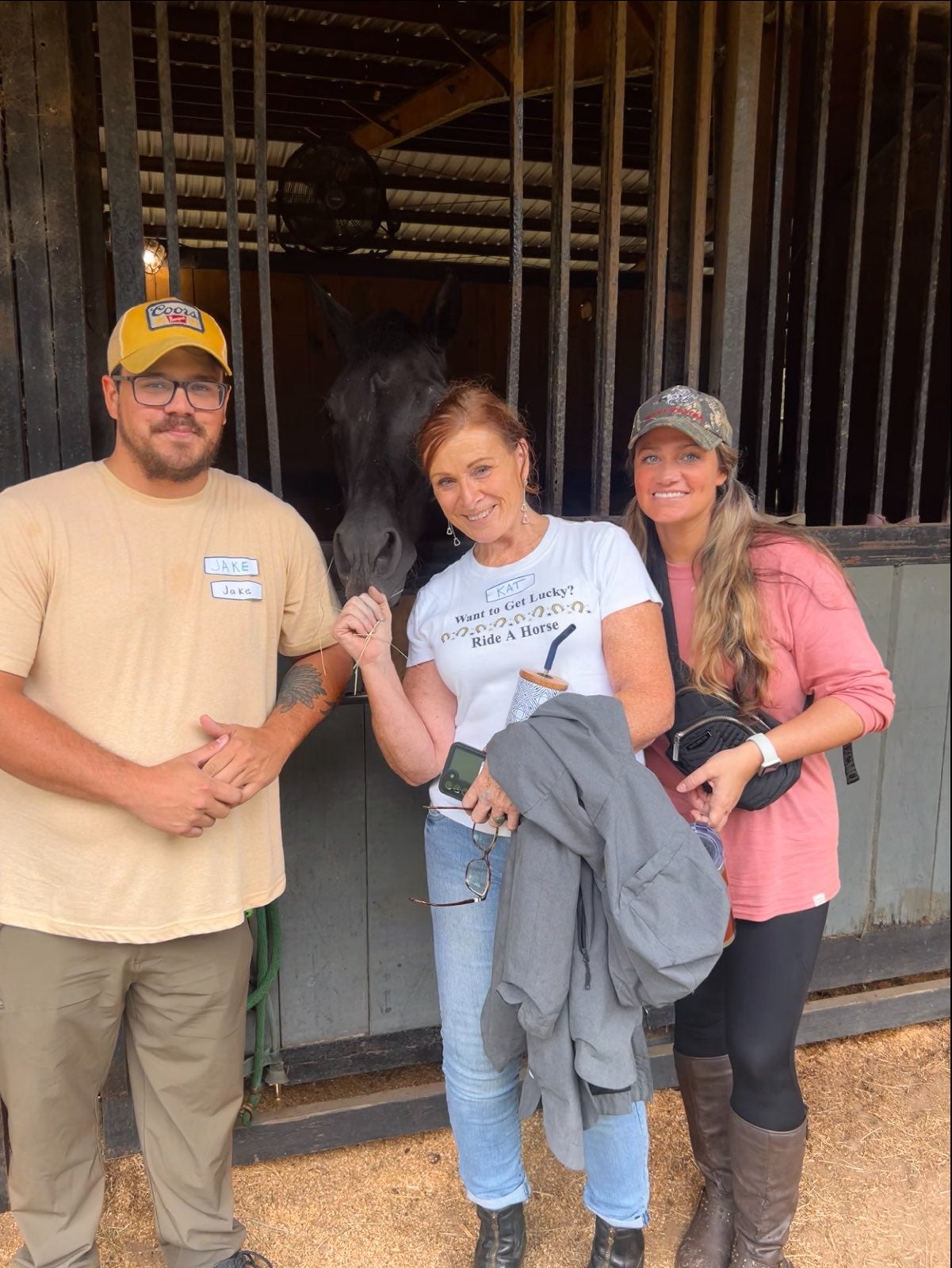 Two Georgia Southern University students worked closely with the horses and riders, assisting in the session process to enhance the patient’s therapeutic experience. They left the sessions with new, valuable insights emphasizing the intersection between healthcare and animal therapy. 