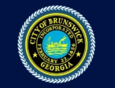 round logo of the city of Brunswick, Ga