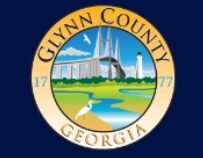 Round logo of Glynn County, Ga
