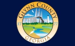 Round logo of Glynn County, Ga