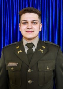 Georgia Southern Army ROTC graduate, Armenteros, Justus