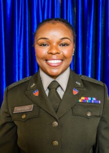 Georgia Southern Army ROTC graduate, Brewton, Chelsey