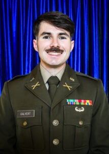Georgia Southern Army ROTC graduate, Calvert, Benjamin
