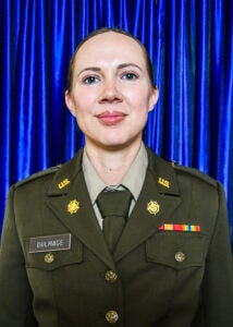Georgia Southern Army ROTC graduate, Dulmage, Abigail