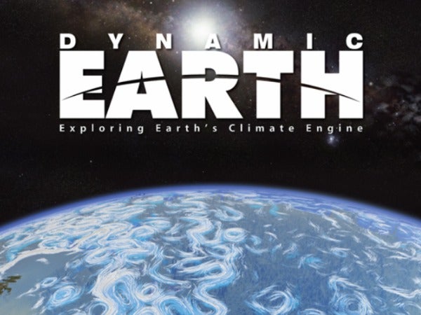 Poster for the planetarium show, Dynamic Earth.