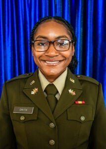 Georgia Southern Army ROTC graduate, Smith, Sarah