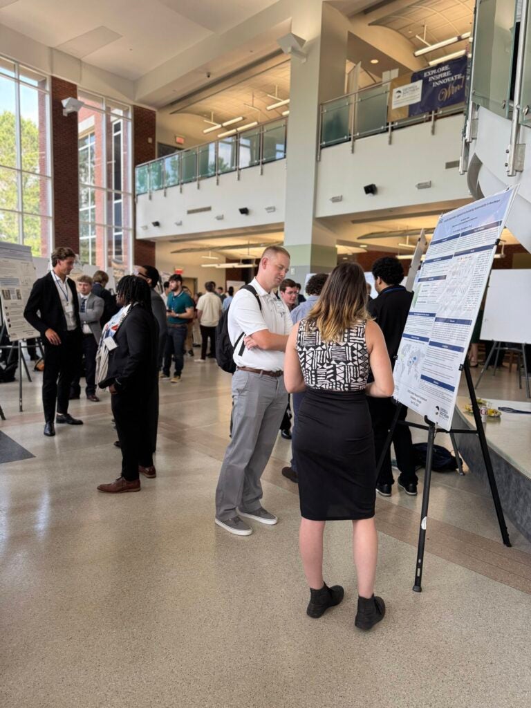Georgia Southern engineering students present research findings at annual Symposium Poster Competition 