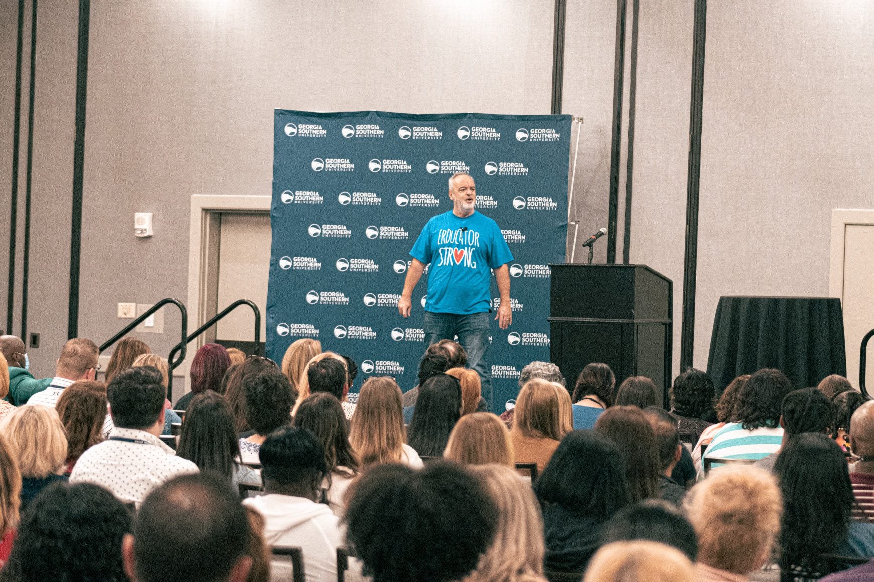 Georgia Southern CPE conference educator strong.