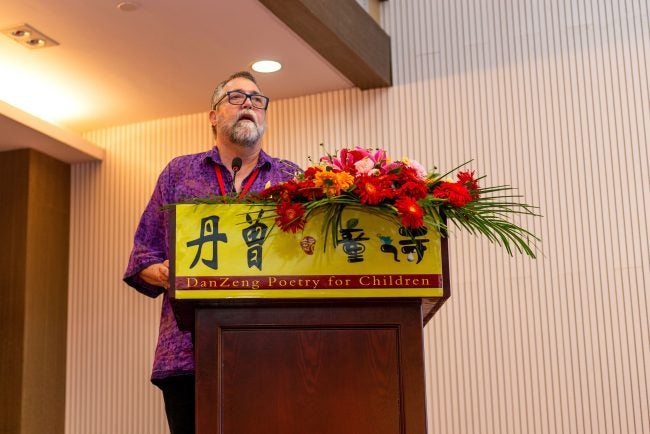 Richard Flynn, Ph.D., professor of English in the Department of Literature