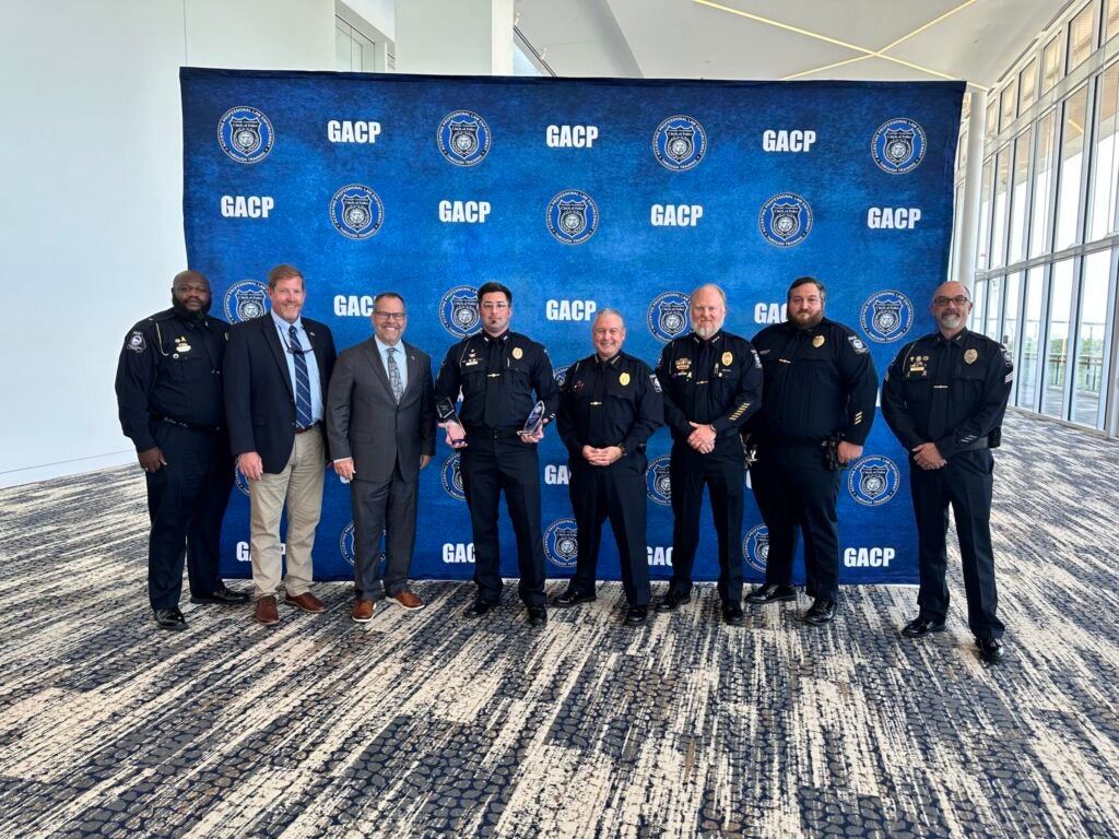 Georgia Southern University Police Investigator named GACP Officer of the Year 