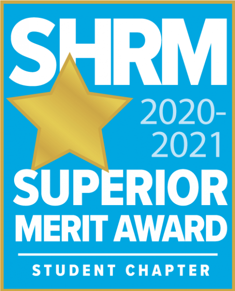 Georgia Southern University’s Society for Human Resource Management student chapter received a 2020-21 Superior Merit designation from the national organization. 