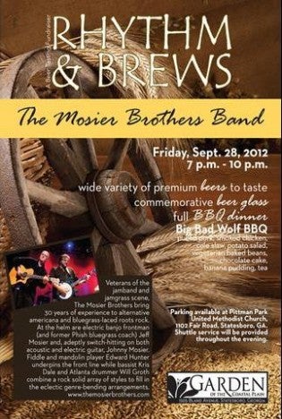 09-14 The Garden of the Coastal Plain at Georgia Southern University to Host Rhythm and Brews Craft Beer Tasting Event on Sept. 28