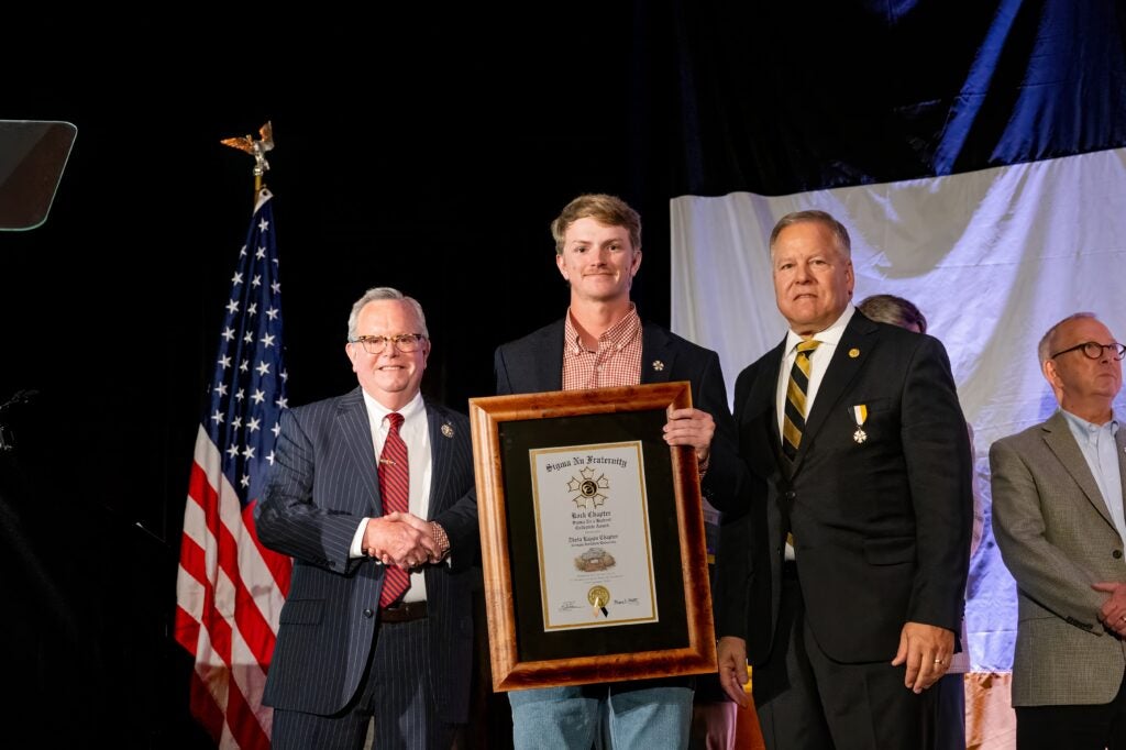 Georgia Southern University recently earned a series of national awards for its work with Eagle fraternities and sororities.