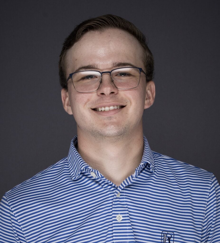 Mechanical engineering graduate student ready for takeoff