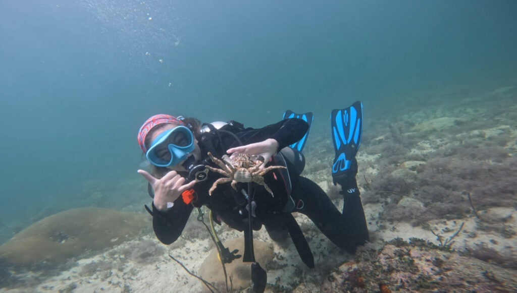Pursuing a dream below the surface: Alejandra Daniel dives into biology