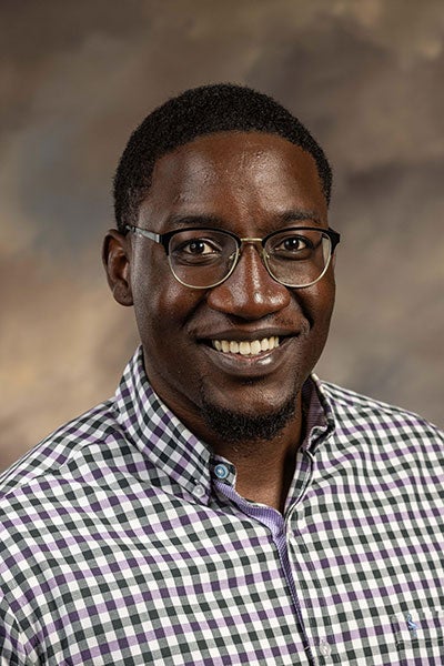 Headshot of Dantrell, Academic Engagement Coordinator in Student Success