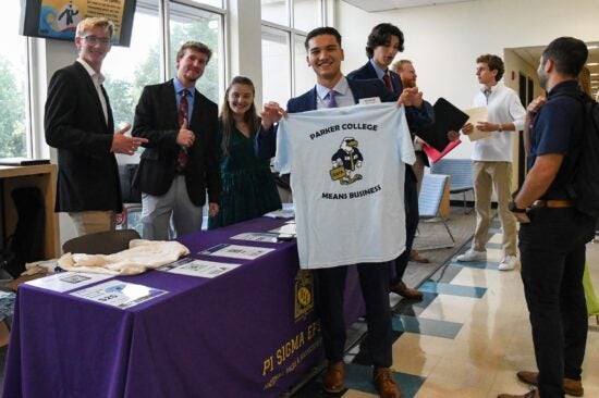 Pi Sigma Epsilon fundraiser at Parker College