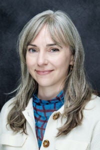 Portrait of Elizabeth Hennessy smiling