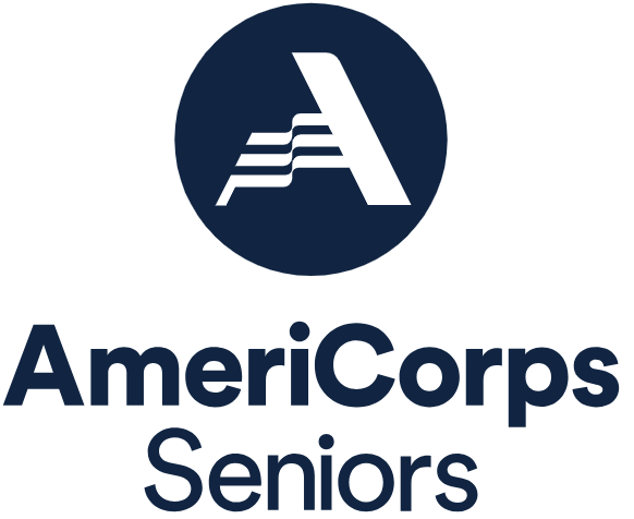 AmeriCorps Seniors Logo in navy blue
